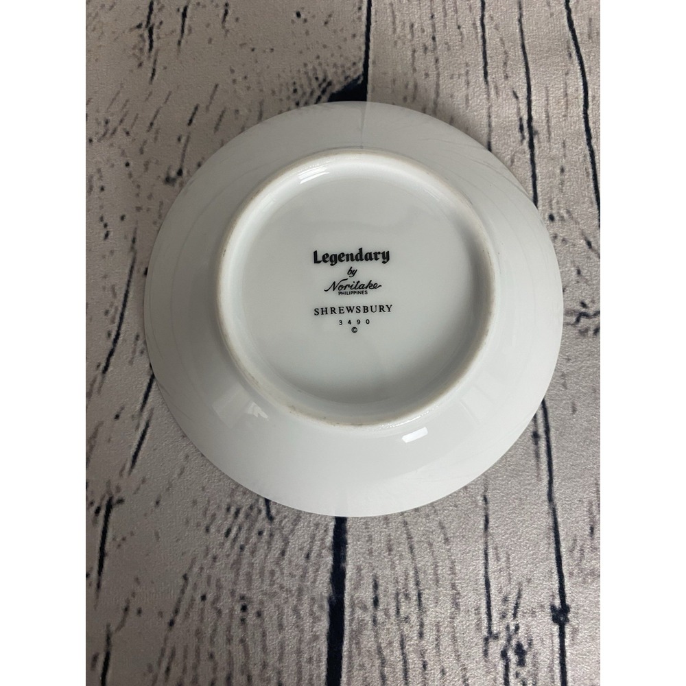 Vintage Legendary By Noritake Shrewsbury 3490 Berry Bowls 5.5" Floral Set of 4 - Picture 5 of 10
